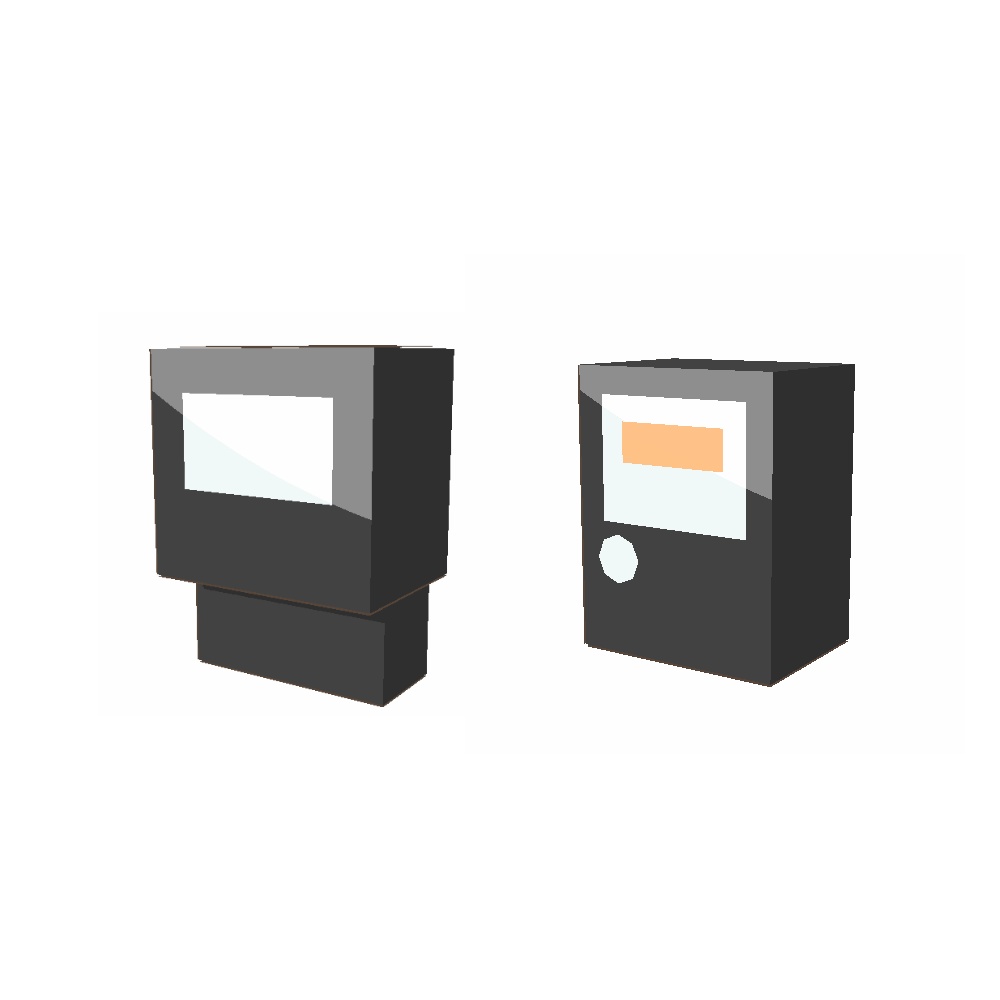 【3Dモデル】電気メーター