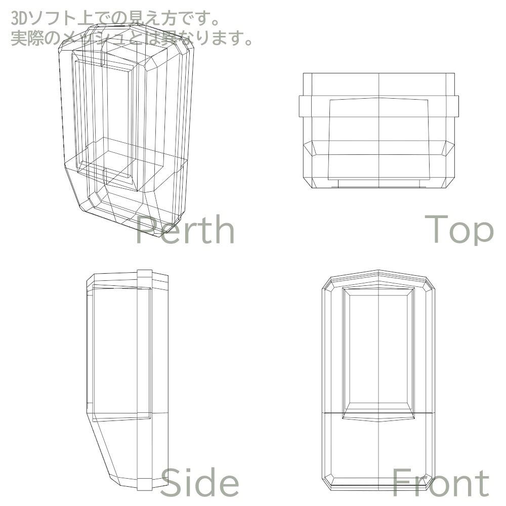 【3Dモデル】電気メーター
