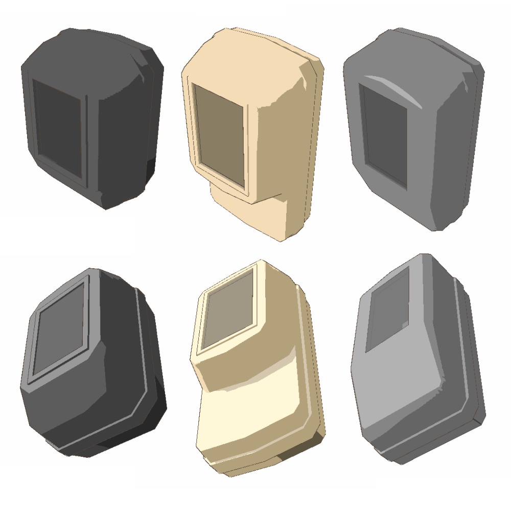 【3Dモデル】電気メーター