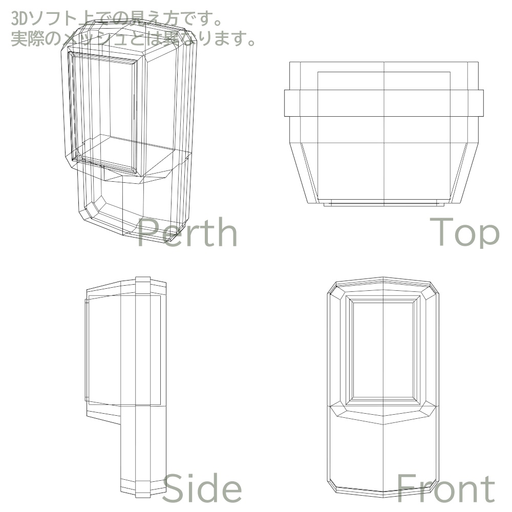【3Dモデル】電気メーター