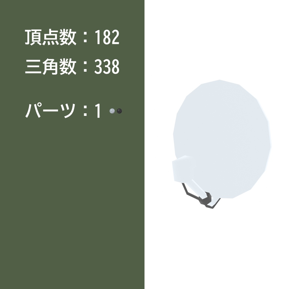 【3Dモデル】アンテナ