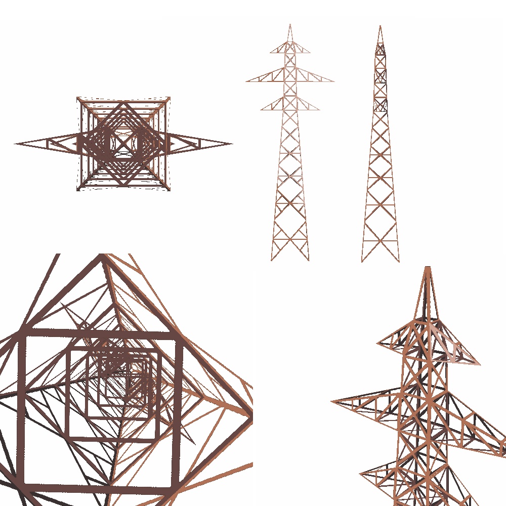 【3Dモデル】鉄塔