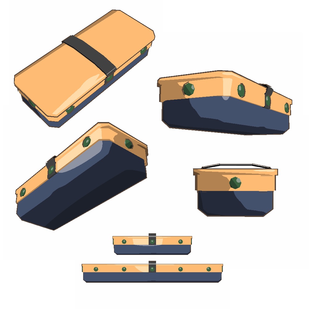 【3Dモデル】黒板消し