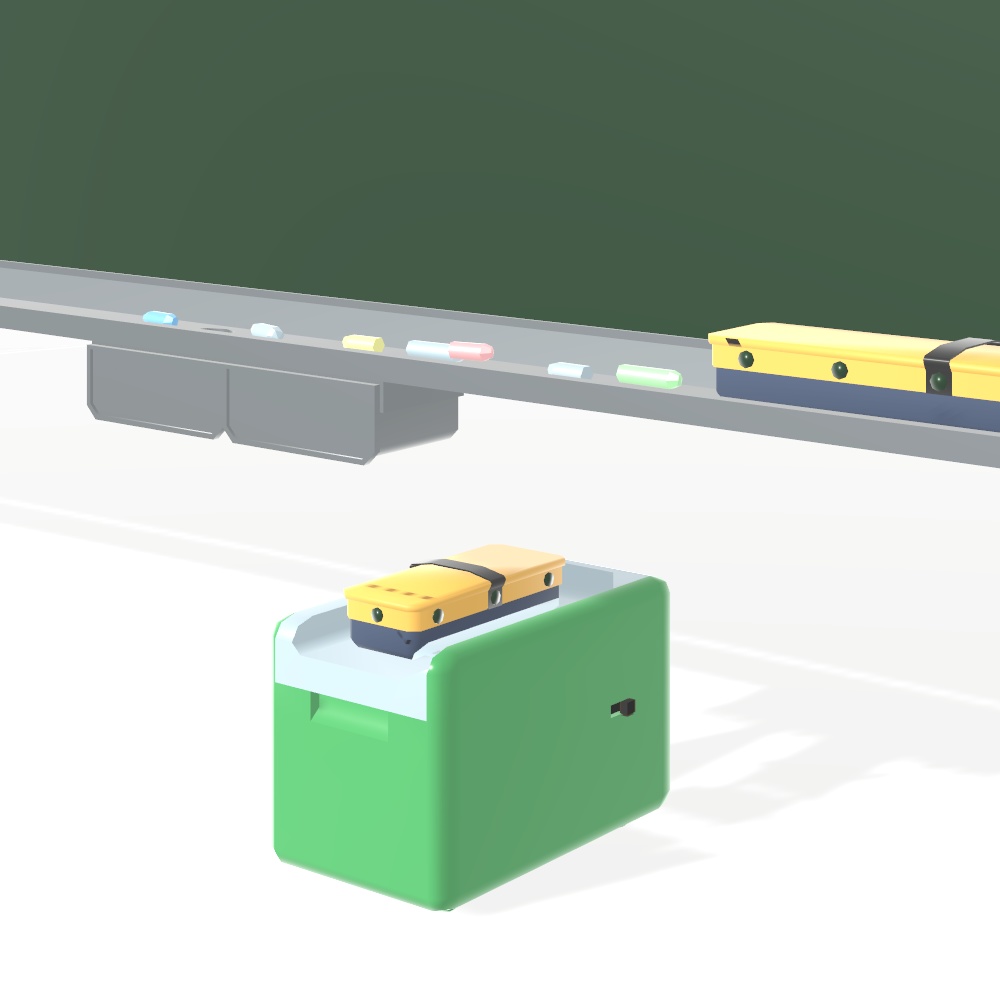 【3Dモデルセット】黒板セット