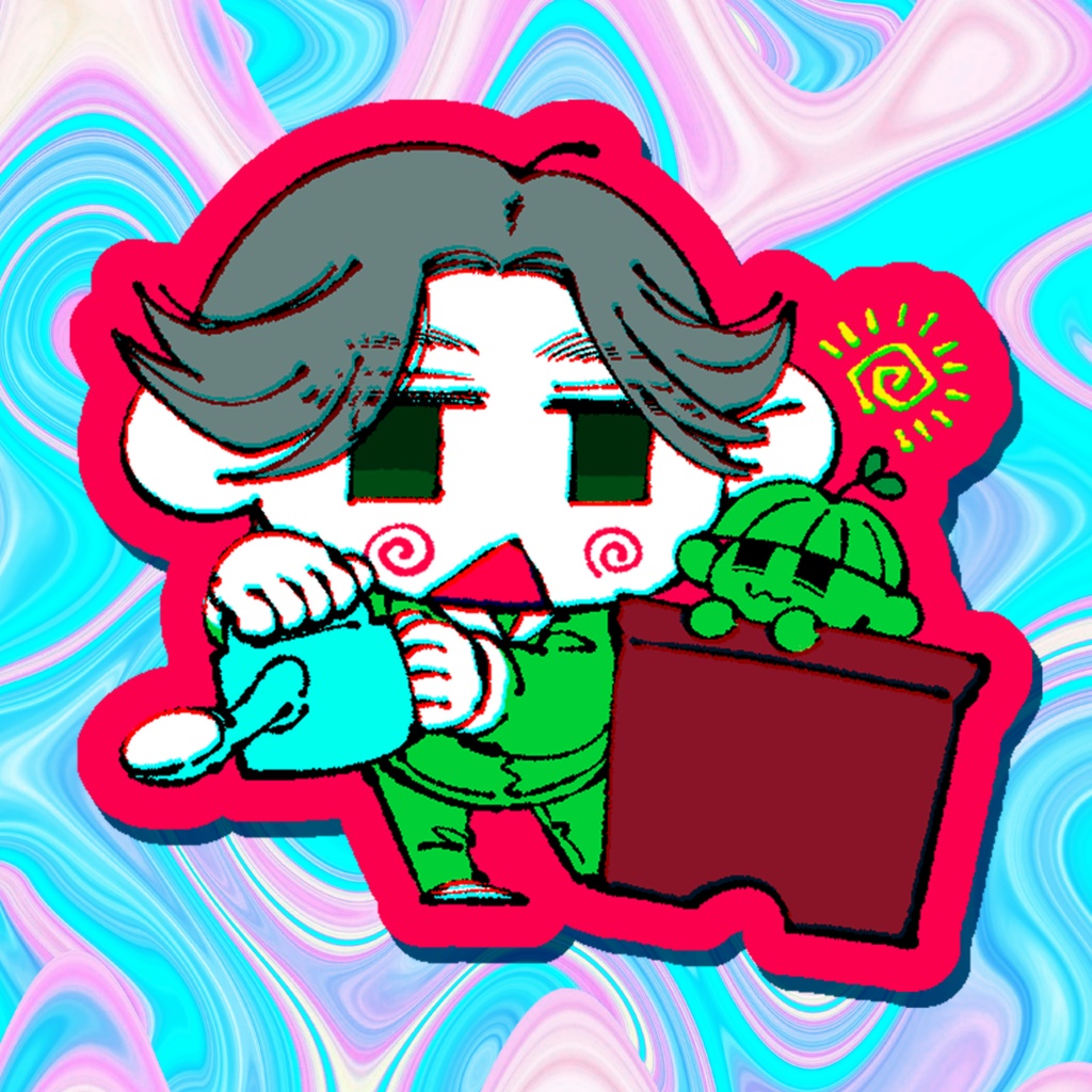 コウハイチャン lovely sticker