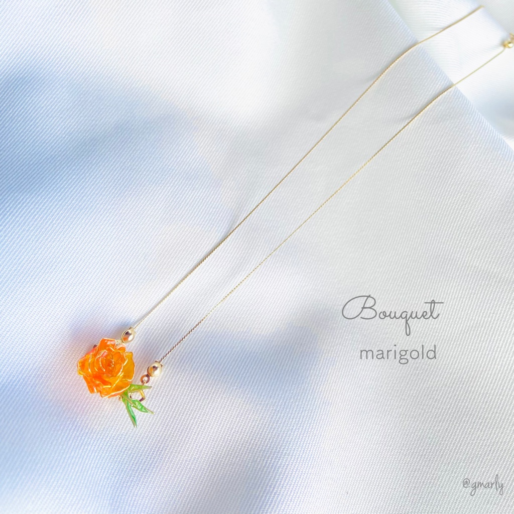 Bouquet marigold [ネックレス]