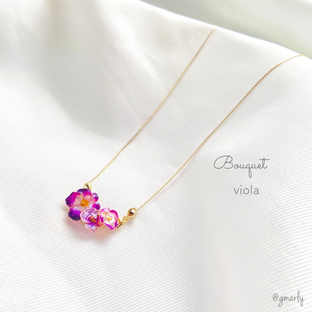 Bouquet viola [ネックレス]