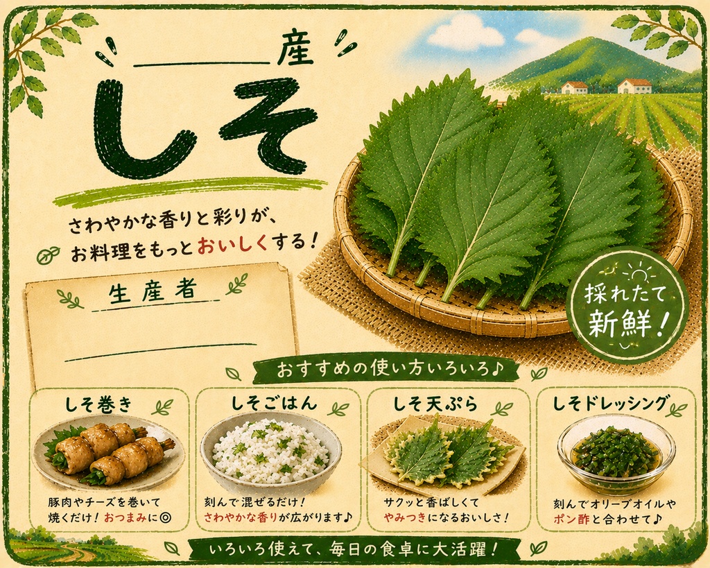 しそポップ