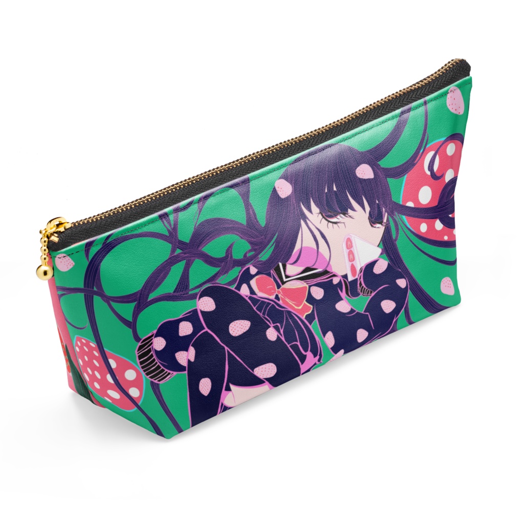 苺サンドのポーチ