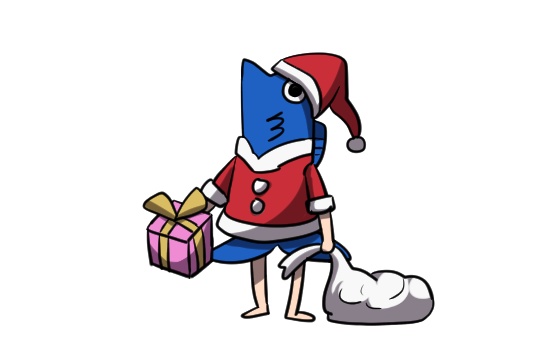 二足歩行の魚(冬)