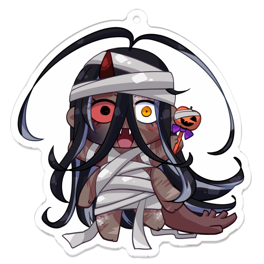 シャーフちゃんハロウィンアクキー