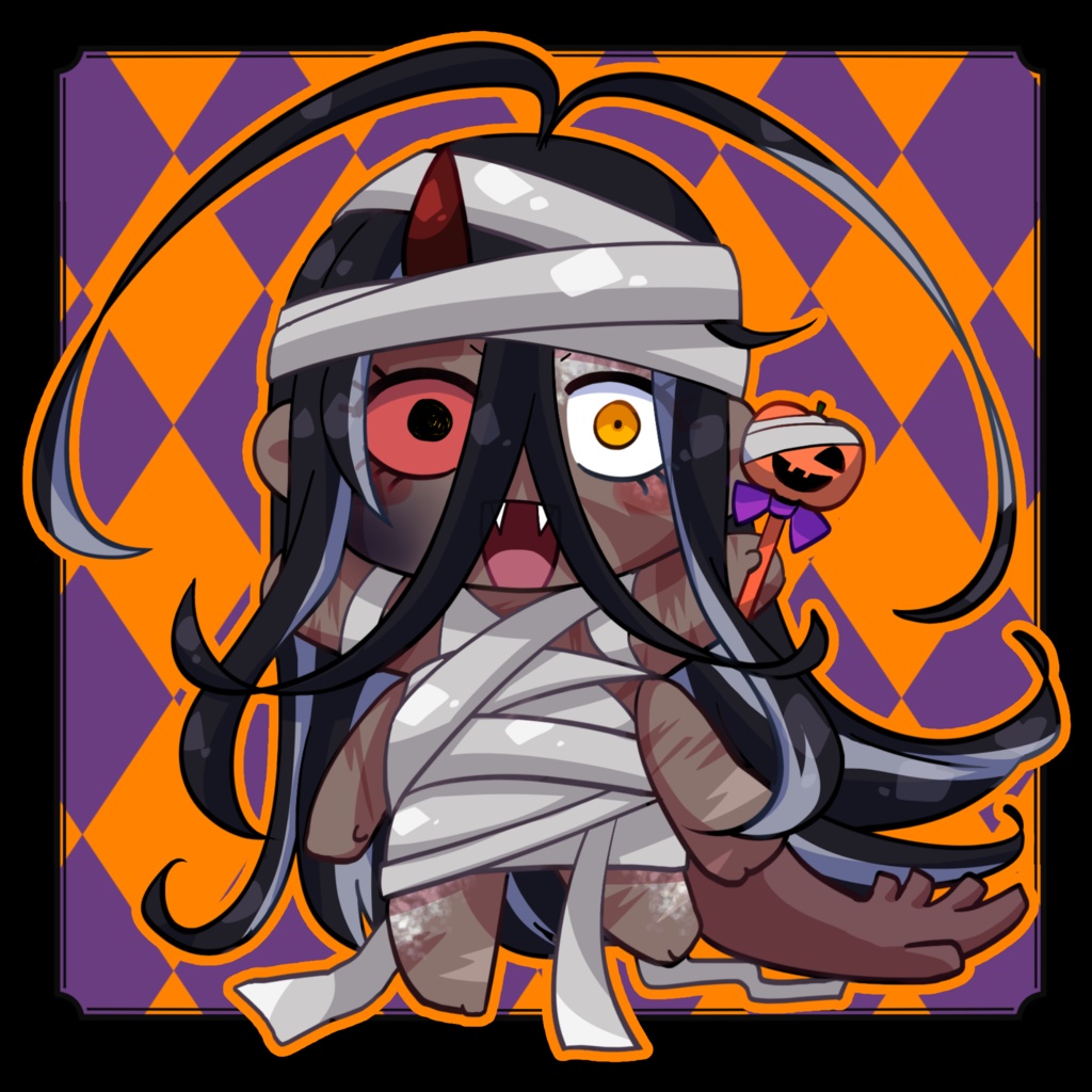 シャーフちゃんハロウィンアクキー