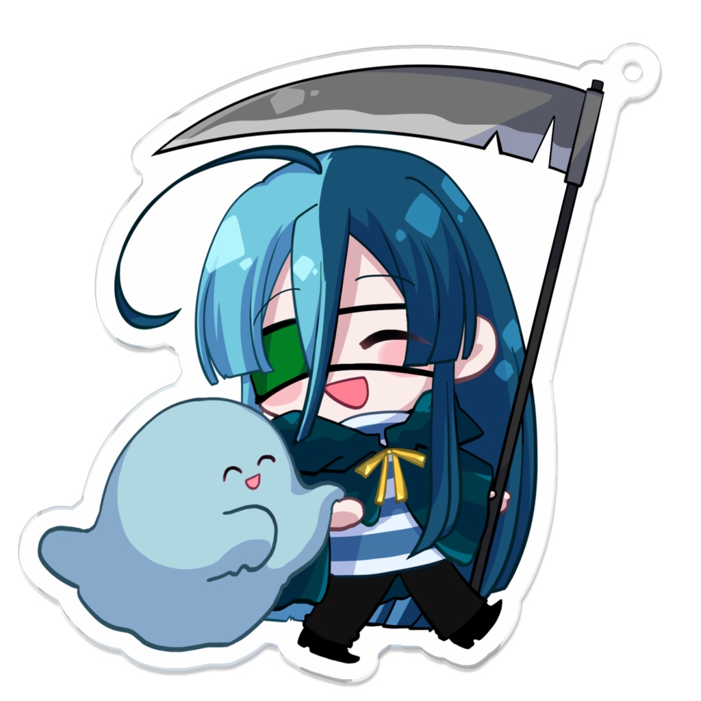 藍&嫁ハロウィンアクキー