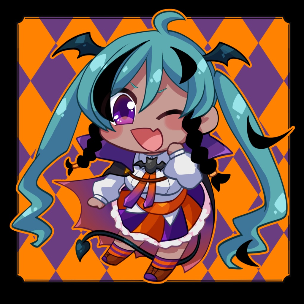 ジャスパーちゃんハロウィンアクキー