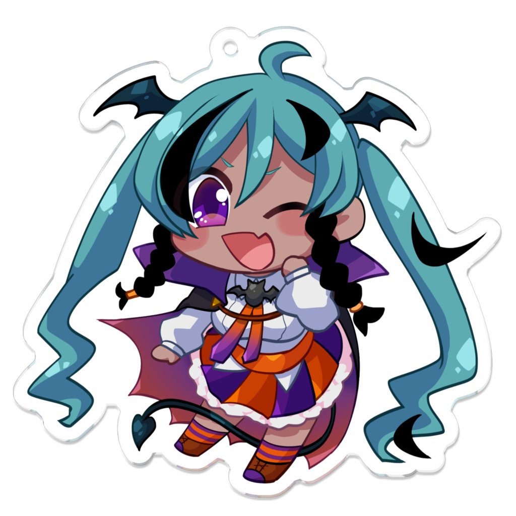 ジャスパーちゃんハロウィンアクキー