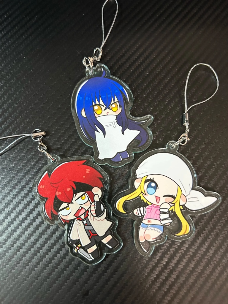 赤きエンザ&バディファイトアクキー