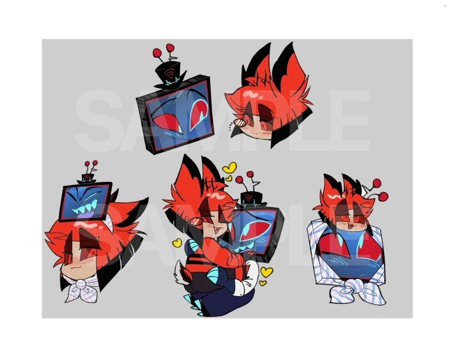 Voxal アクリルスタンド&ステッカー セット