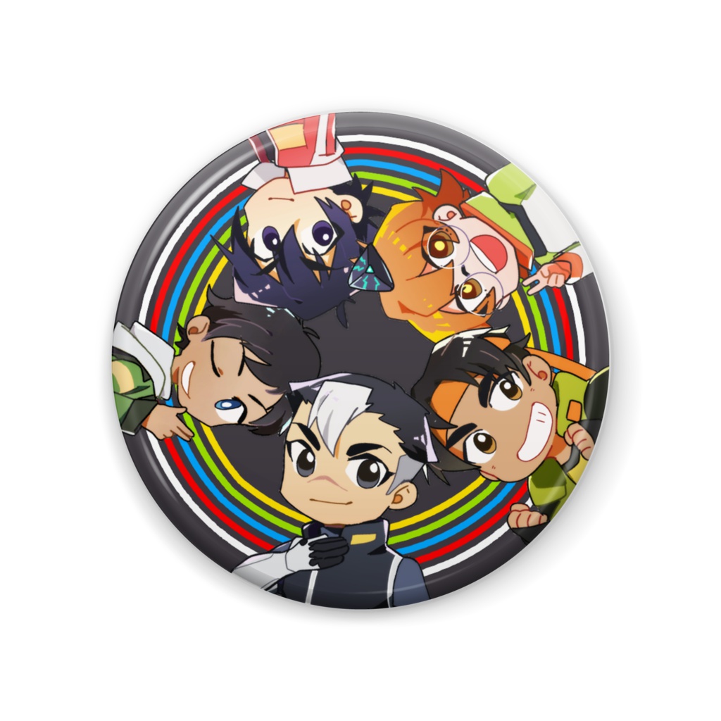 【FACTORYから】voltron缶バッチ