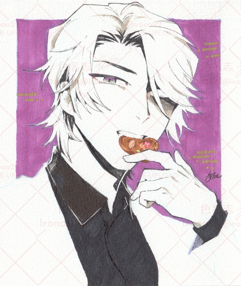 創三直筆イラスト