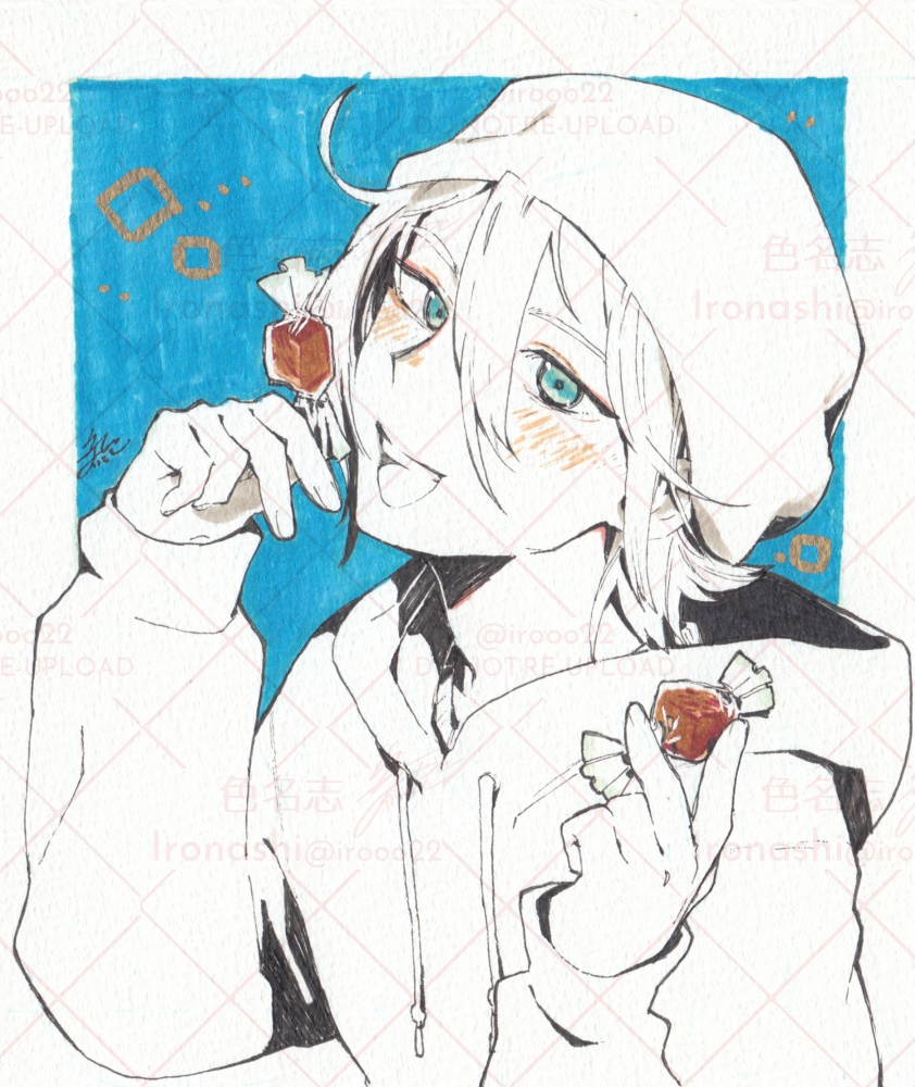 創三直筆イラスト