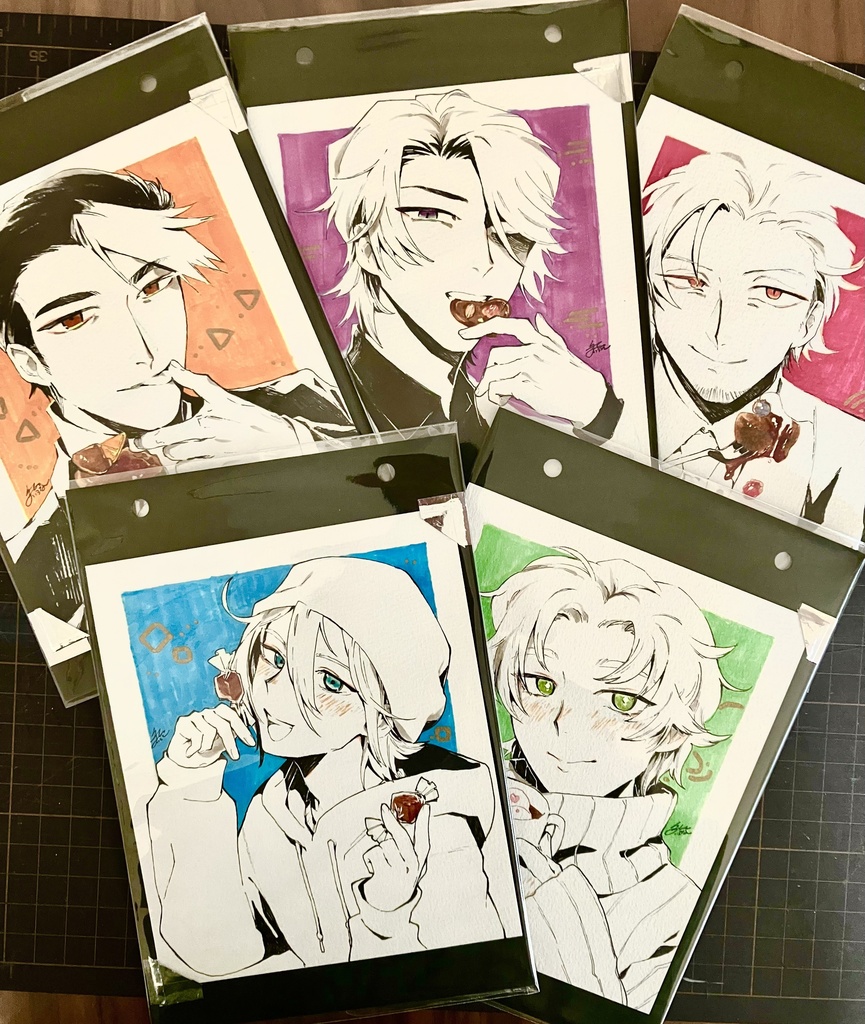 創三直筆イラスト