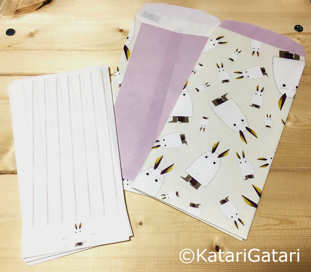 FGO ニトクリス封筒&一筆箋×土佐和紙100%