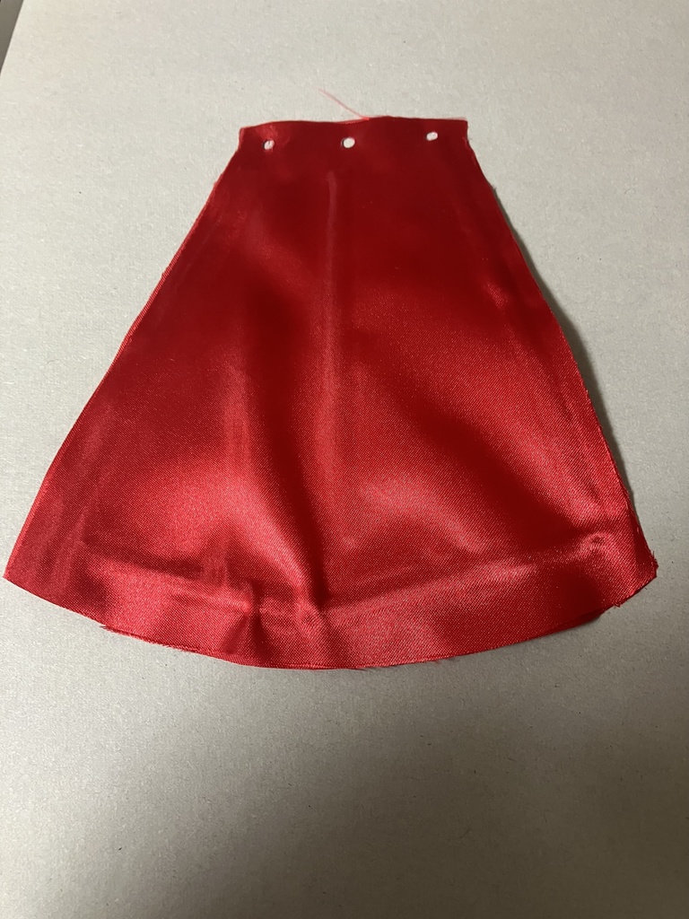 30MF 対応 1/12 スケール 布製 マント 手作り サテン生地 色選べます