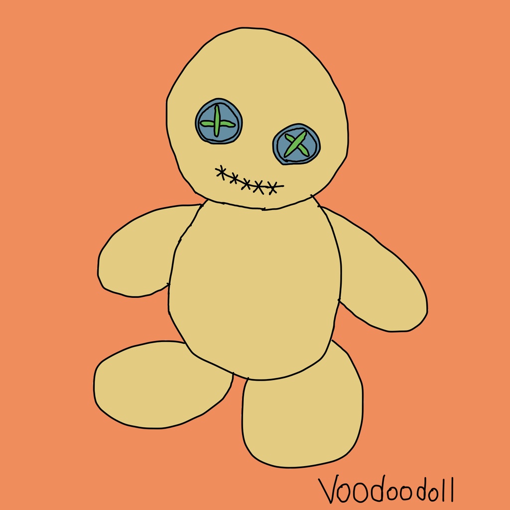 voodoodoll_Tシャツ