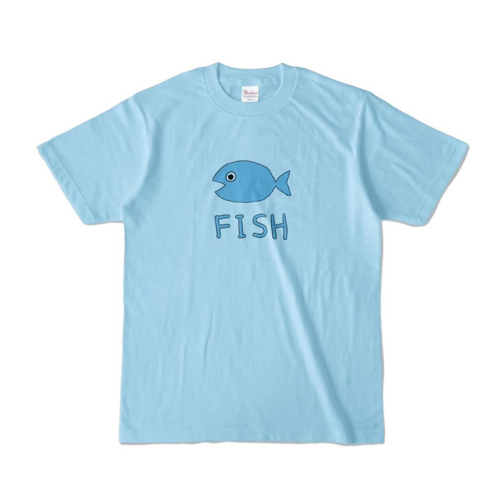 FISH_Tシャツ(青var)