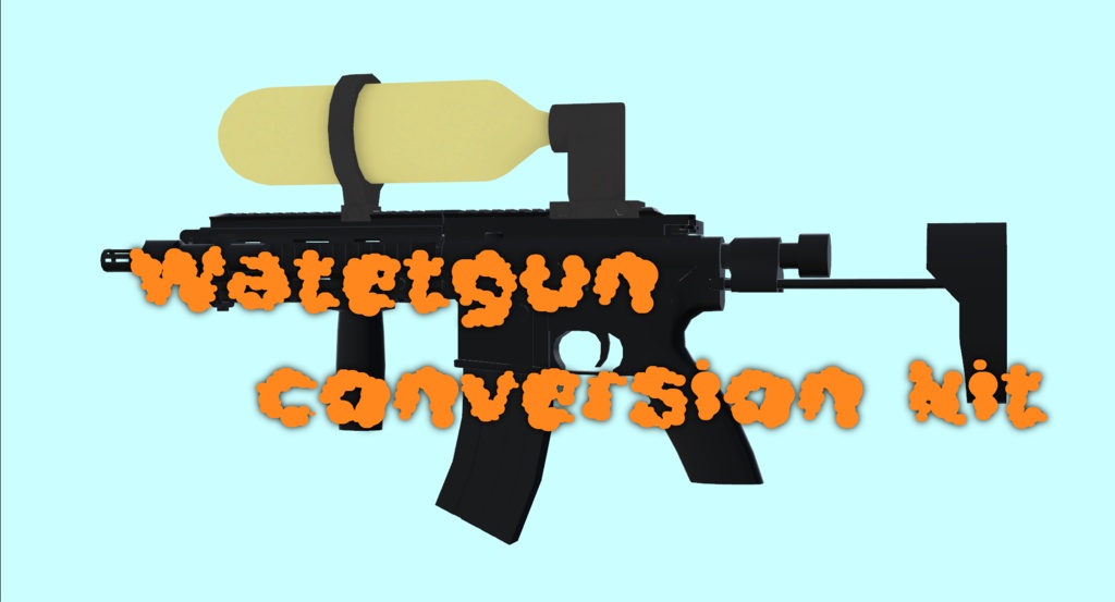 【無料】Water gun conversion kit【VRChat想定】