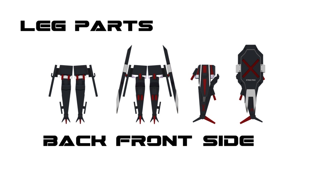 【VRChat想定】AQUILA SYSTEM【飛行メカユニット】