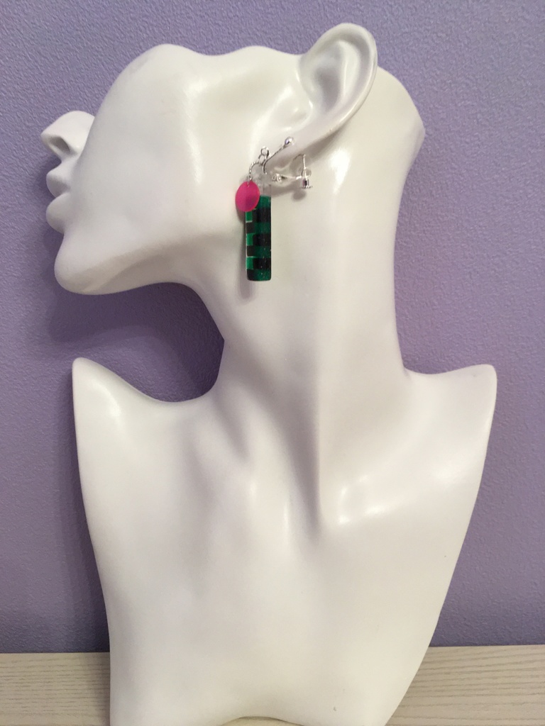 ♦︎鬼滅の刃♦︎竈門炭治郎イメージレジンイヤリング