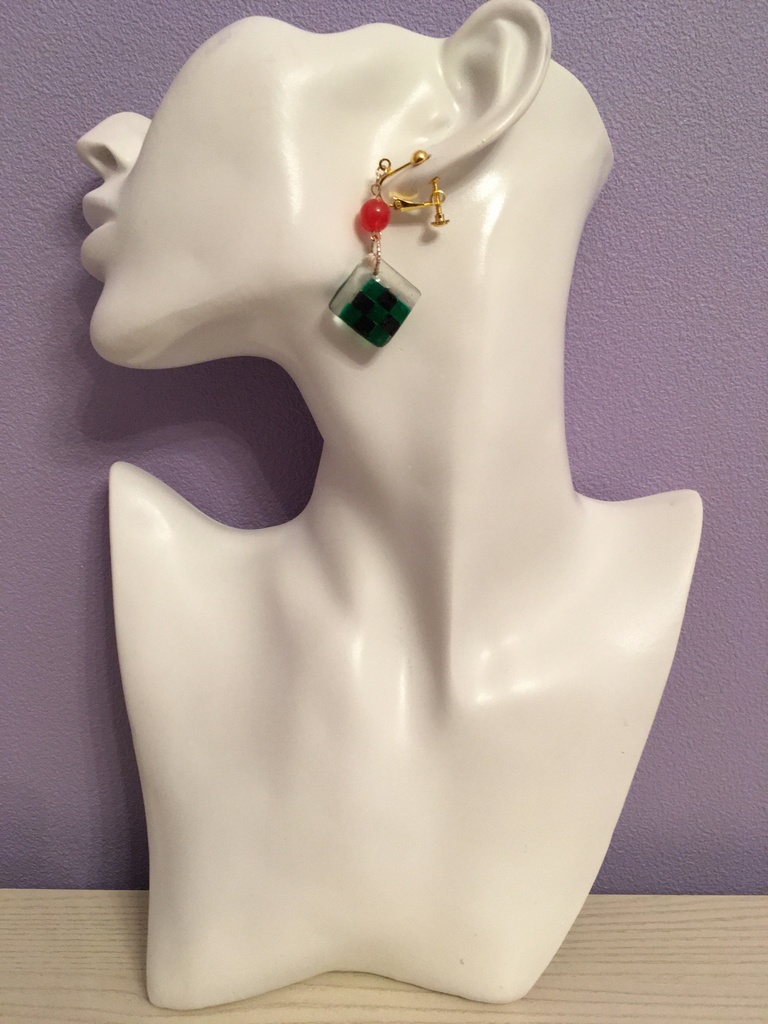 ♦︎鬼滅の刃♦︎竈門炭治郎イメージイヤリング