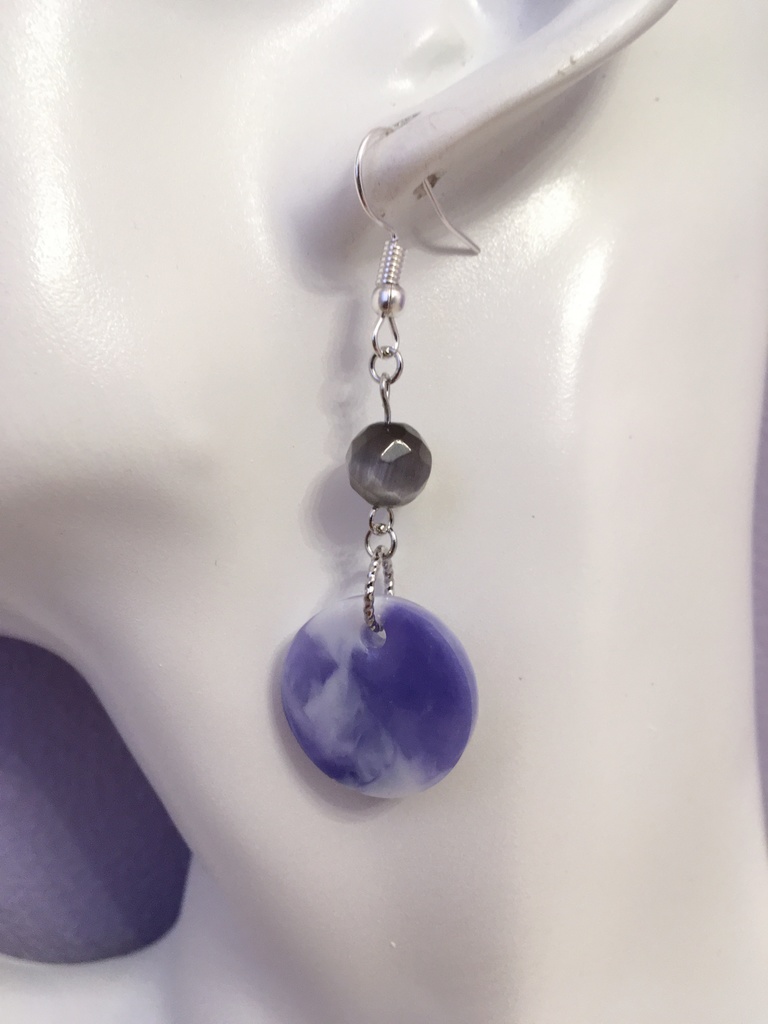 ♦︎ヒプノシスマイク♦︎神宮寺寂雷イメージピアス