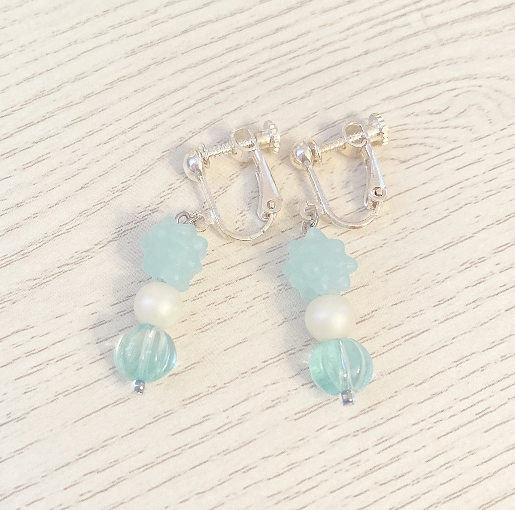 ♦︎忍たま♦︎乱きりしんイメージ甘味イヤリング