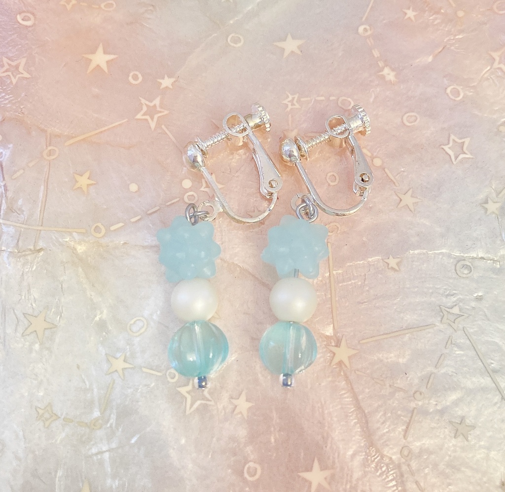 ♦︎忍たま♦︎乱きりしんイメージ甘味イヤリング