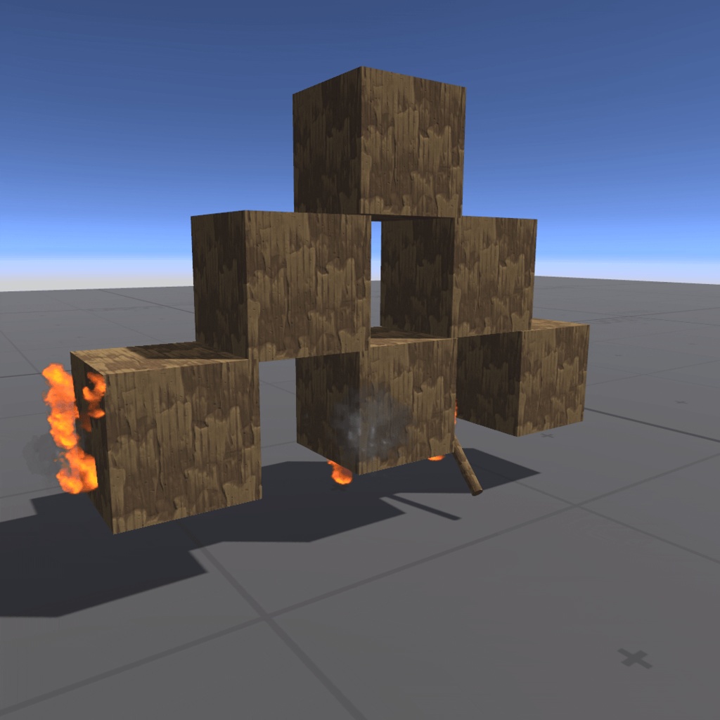 たいまつギミック(VRCワールドギミック)