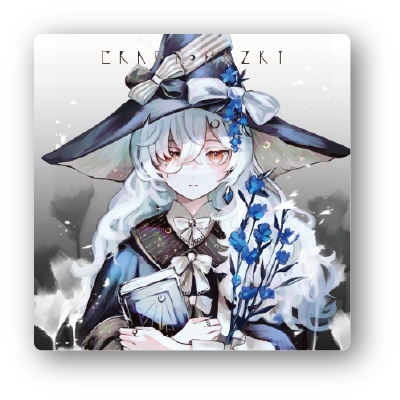 スクエア缶バッジ