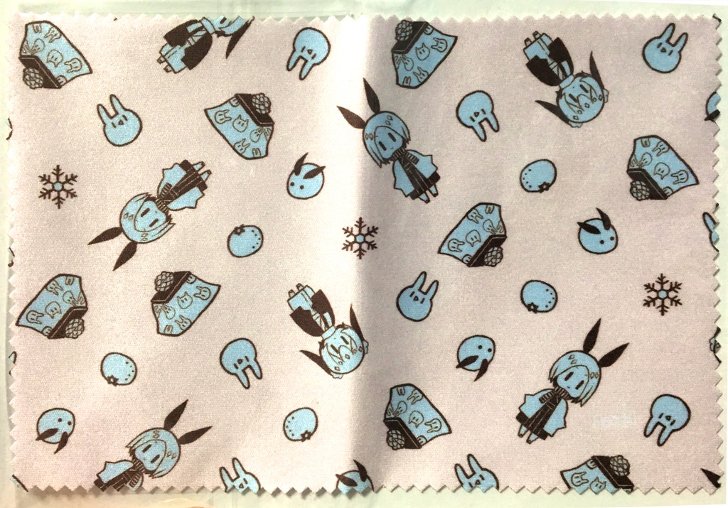 ゆきうさぎのメガネ拭き