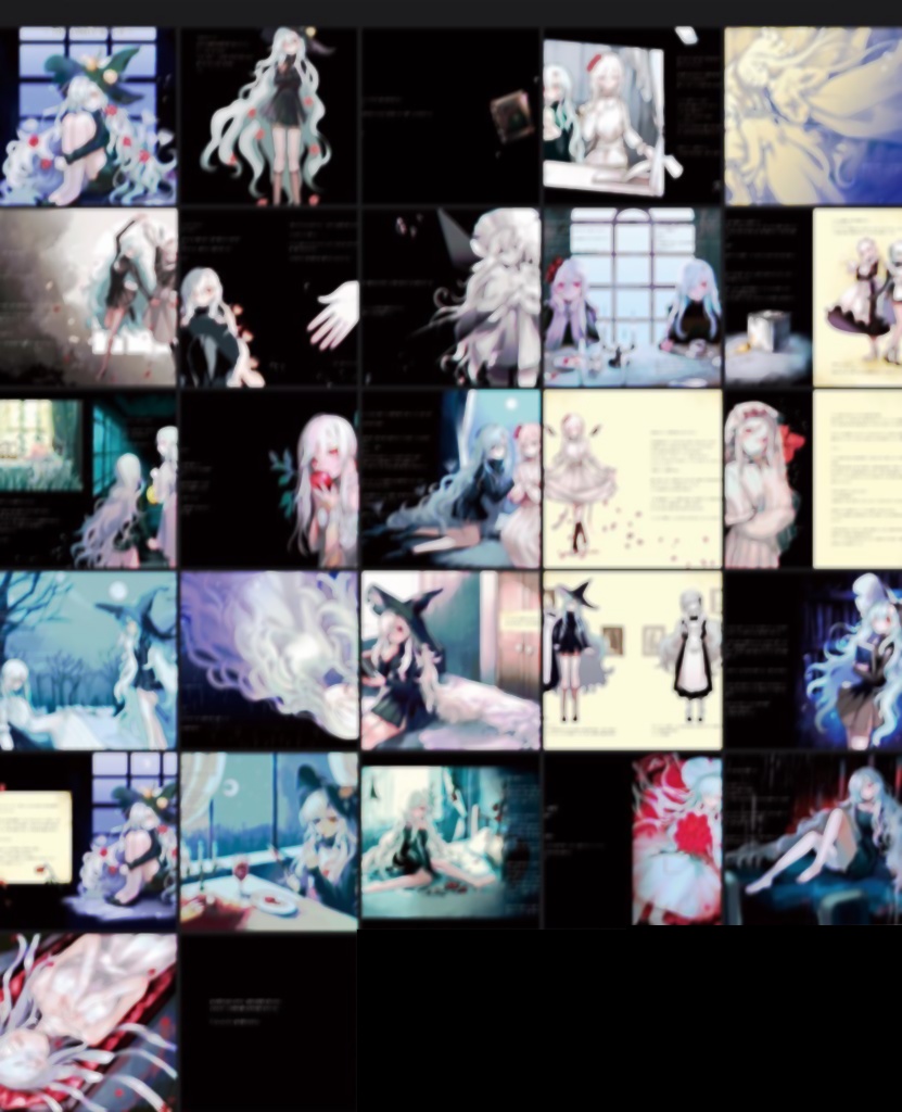 【絵本 1話】Character:L -The lonely witch-