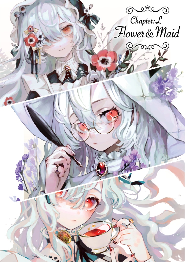 【イラスト本】Character:L -Flower & Maid-
