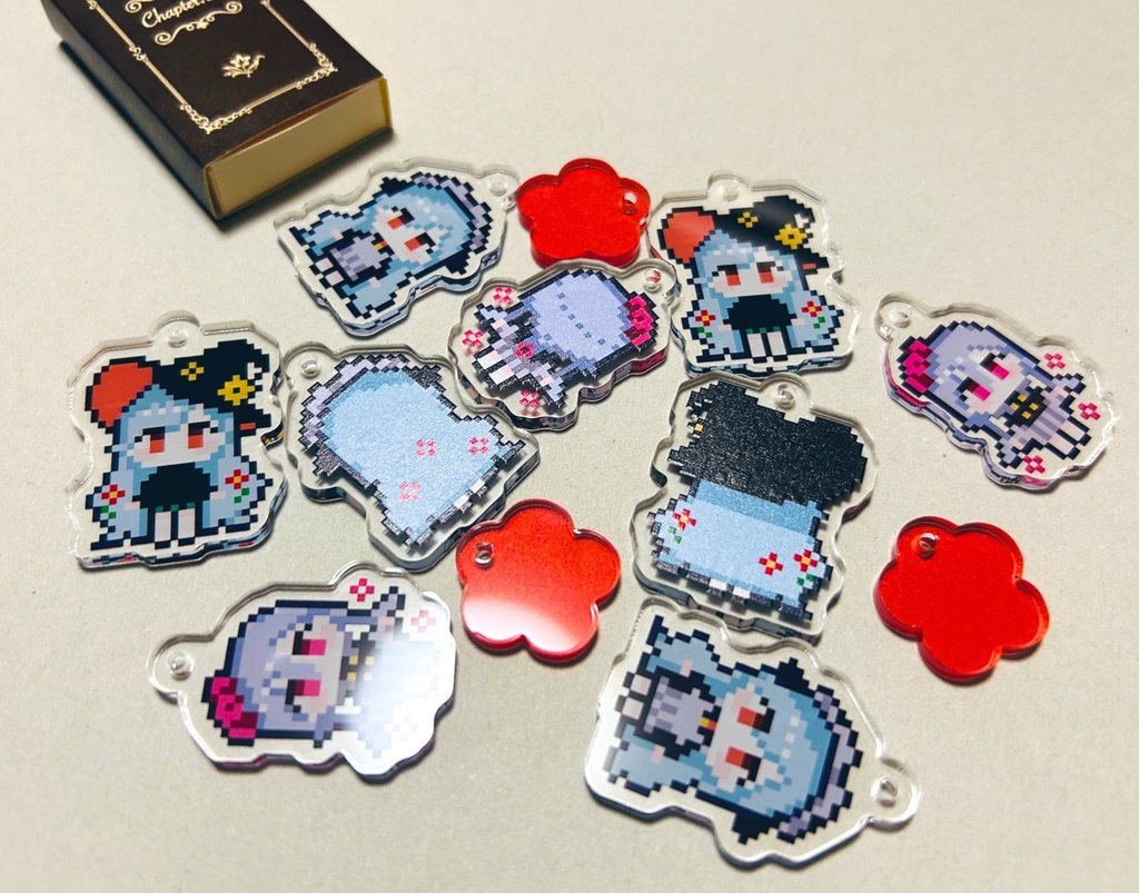 ドットアクキー Character:L