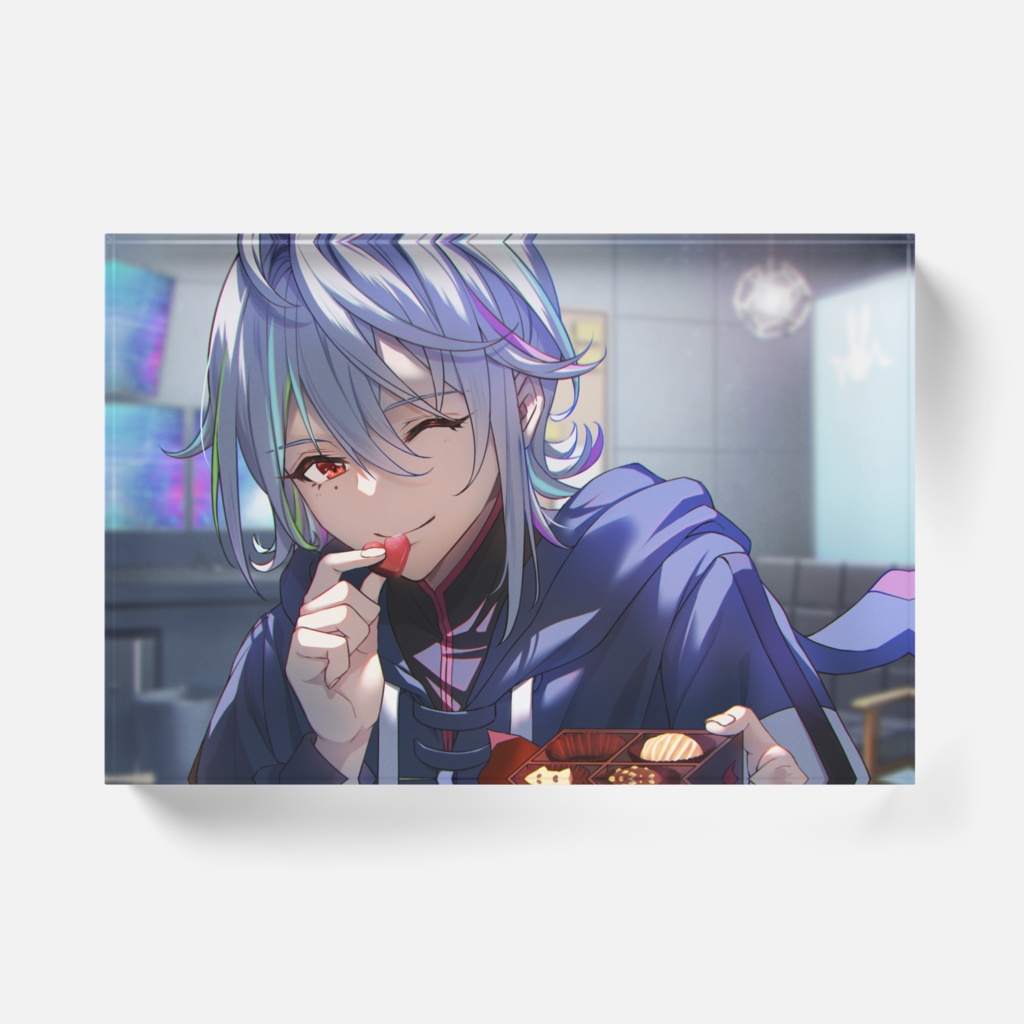 神影愁バレンタイン アクリルブロック