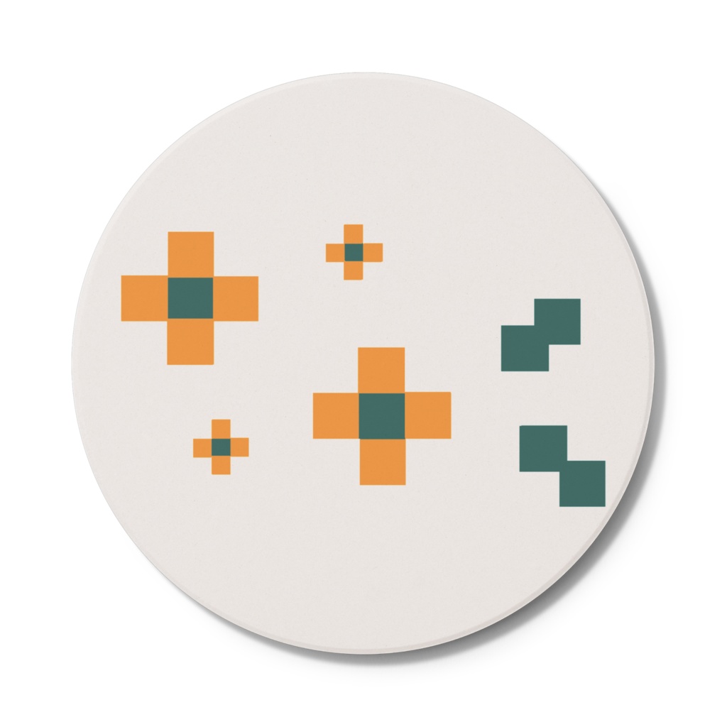 レトロフラワー 黄