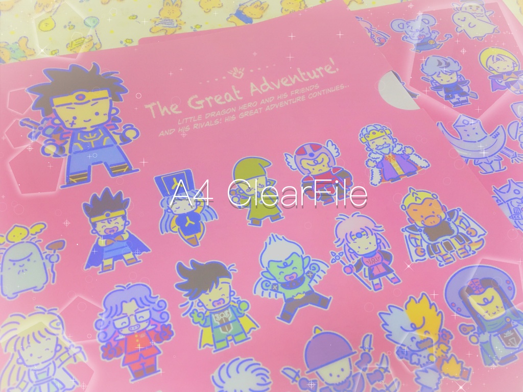 オールキャラ!A4クリアファイル