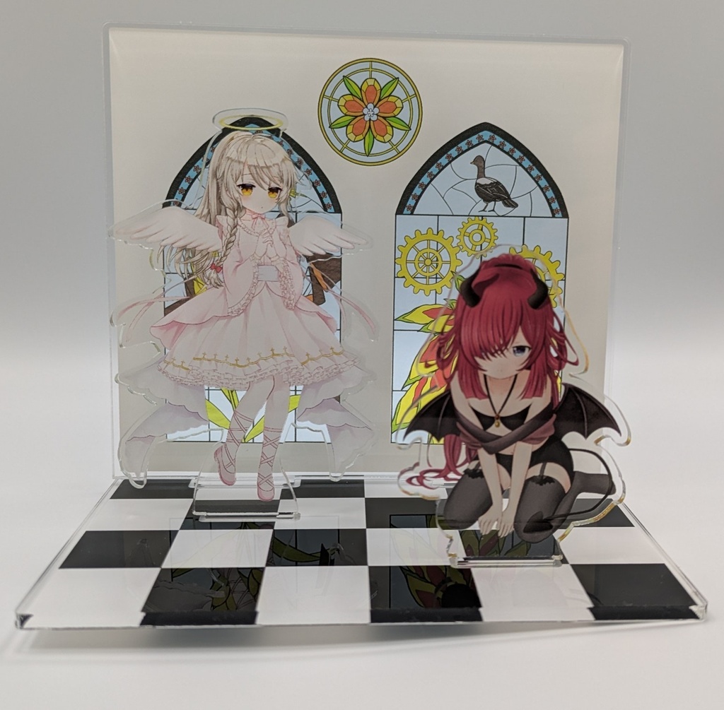 コムギ＆ガンライコウ ジオラマアクスタ