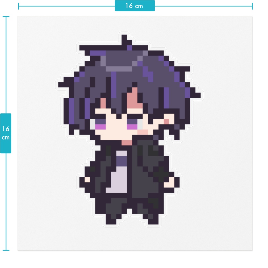 ドット絵 ステッカー