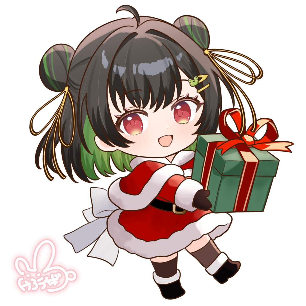 けろうさぎ。クリスマスシリーズ2025(ステッカー)