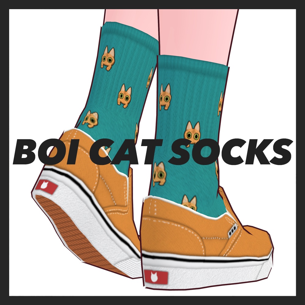 BOI CAT SOCKS
