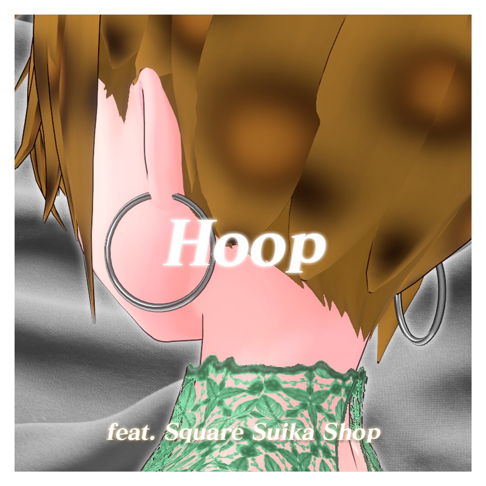 【Square Suika Shop】フープピアス3種×5色セット